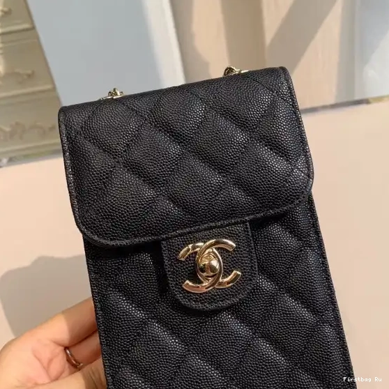 First Bag Ru CHANEL HOLDER CHAIN WITH PHONE 0601
